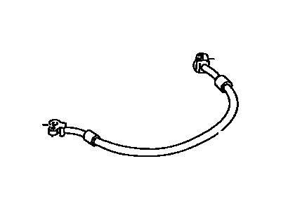 88703-60230 Lexus Discharge Hose Sub-Assembly Illustration 1 of 1
