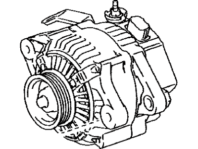27060-31101 Lexus Alternator Assembly With Regulator Illustration 1 of 1