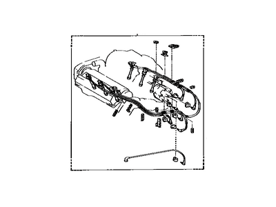 90919-21538 Lexus Cord Set, Coil & Plug Illustration 1 of 1