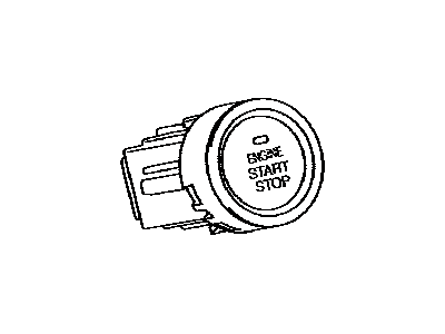 Lexus 89611-07014 Push Start Switch 89611-07014 Lexus Push Start Switch Illustration 1 of 1