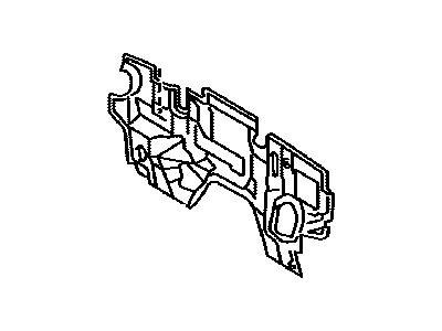 Lexus 55223-35074 INSULATOR, Dash Panel