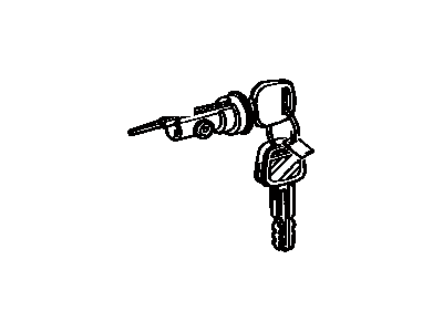 Lexus 69057-60030 Cylinder & Key Set 69057-60030 Lexus Cylinder & Key Set Illustration 1 of 1