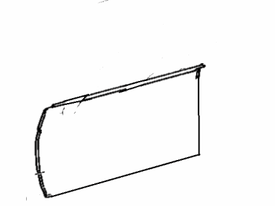 Lexus 67112-60230 Panel, Front Door, Outer