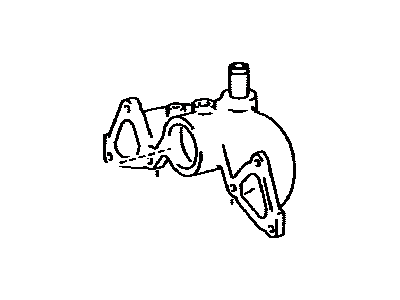 Lexus 16356-31011 Joint, Water By-Pass
