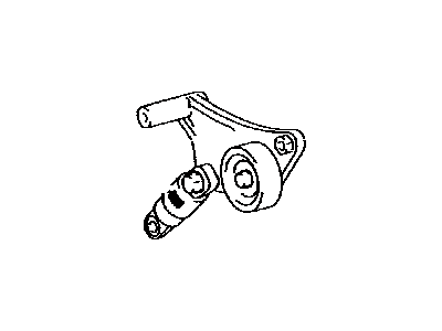 16620-28011 Lexus Tensioner Assy, V-Ribbed Belt Illustration 1 of 1