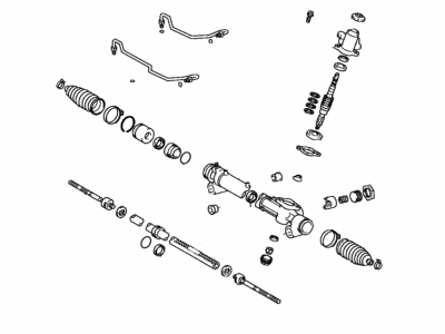 44250-06141 Lexus Power Steering Gear Assembly Illustration 1 of 1