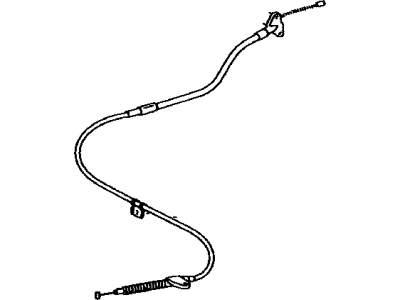46420-06050 Lexus Cable Assembly, Parking Illustration 1 of 1