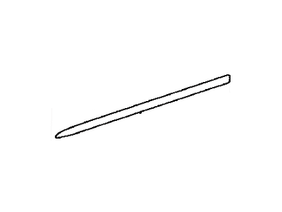 Lexus 75732-AA070-B0 MOULDING, Front Door, Outside