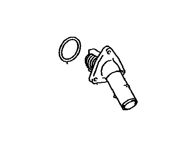 16031-0S010 Lexus Inlet Sub-Assembly, Water Illustration 1 of 1