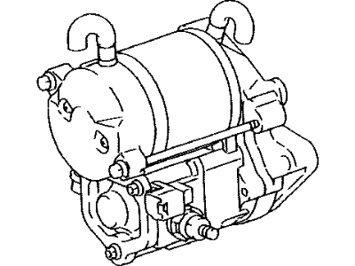 28100-50090 Lexus Starter Assy Illustration 1 of 1