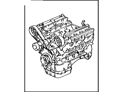 Lexus 19000-0S021 Engine Assy, Partial