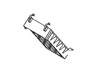 17705-0P063 Lexus Air Cleaner Cap Sub-Assembly Illustration 1 of 1