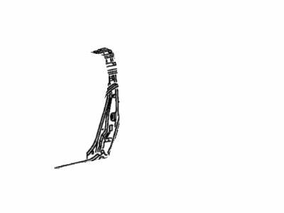 Lexus 61308-33010 Pillar Sub-Assembly, Ctr
