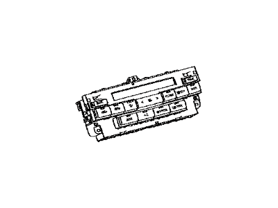 Lexus 55905-60A40 Knob Sub-Assy, Control