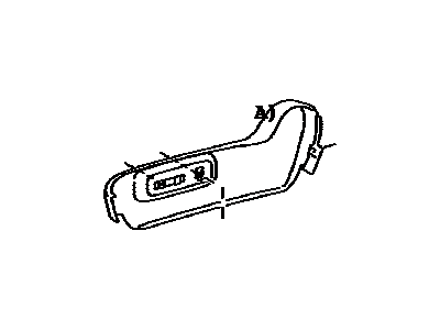 Lexus 71811-28360-E2 Shield, Front Seat Cushion