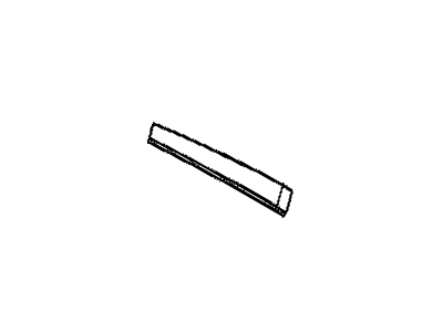 Lexus 75756-60061 MOULDING, Front Door Window