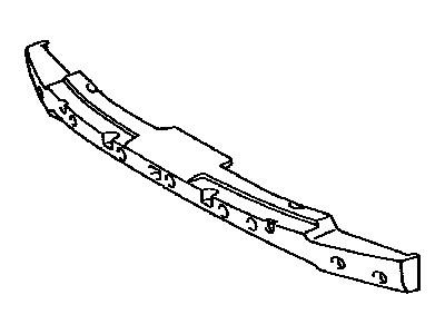 52611-60090 Lexus Front Bumper Absorber Illustration 1 of 1