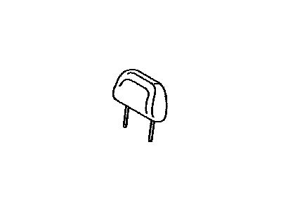 Lexus 71940-60A80-C2 HEADREST Assembly, RR Se