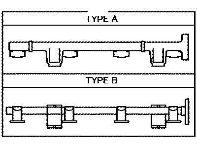 Lexus 23814-36040 Pipe, Fuel Delivery