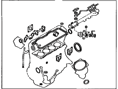 04111-31A24 Lexus Gasket Kit, Engine Overhaul Illustration 1 of 1