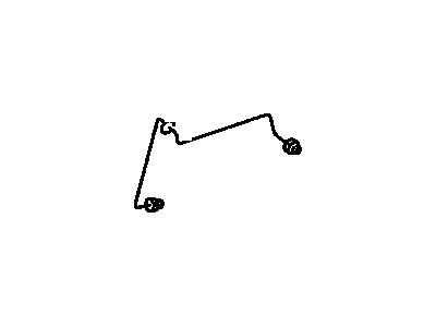 Lexus 47314-32091 Front Brake Tube No.4 47314-32091 Lexus Front Brake Tube No.4 Illustration 1 of 1