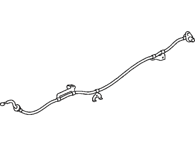 89546-0R050 Lexus Sensor, Speed, Rear LH Illustration 1 of 1