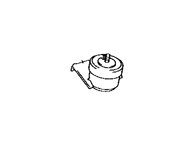 Lexus 12361-75071 INSULATOR, Engine Mounting