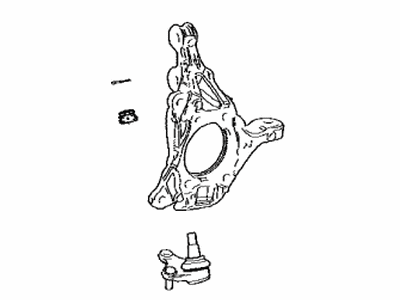 43330-49235 Lexus JOINT ASSY, LWR BALL Illustration 1 of 1