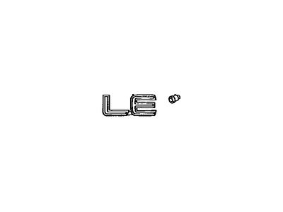 Lexus 75443-33020 Plate, Luggage Compartment