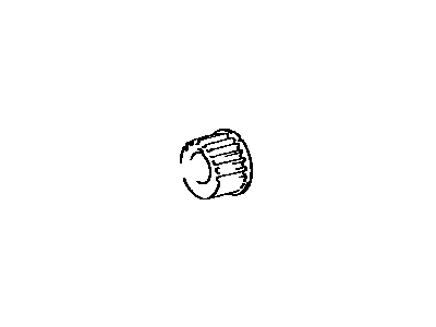13521-74040 Lexus Pulley, Crankshaft Timing Illustration 1 of 1
