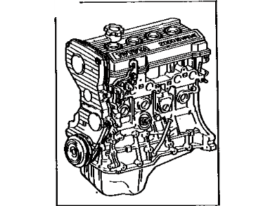 Lexus 19000-20010 Engine Assy, Partial