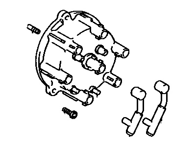 19101-74110 Lexus Cap Sub-Assembly, Distributor Illustration 1 of 1