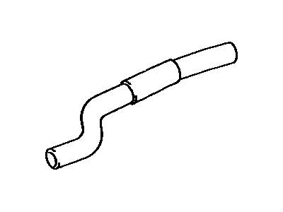 Lexus 16571-74191 Hose, Radiator, NO.1