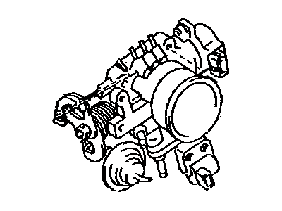 Lexus 22210-20030 Body Assembly, Throttle