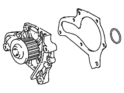 Lexus 16110-79026 Pump Assembly, Water L/C