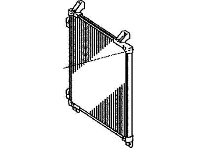 Lexus 88460-60260 CONDENSER Assembly