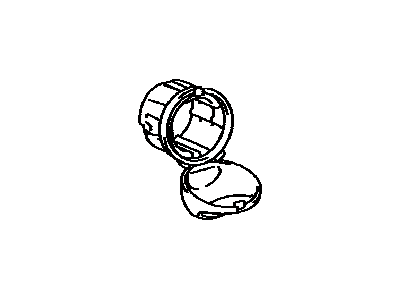 85535-06020 Lexus Power Outlet Socket Cover Illustration 1 of 1