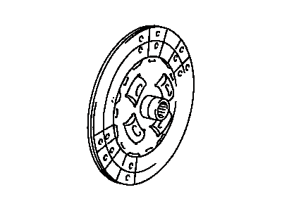 Lexus 31250-26230 Disc Assembly, Clutch