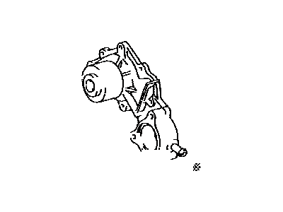 Lexus 16100-79255 Pump ASSSY, Water
