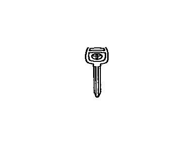 Lexus 90999-00185 Key, Blank