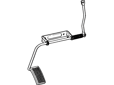 78111-35030 Lexus Pedal, Accelerator Illustration 1 of 1