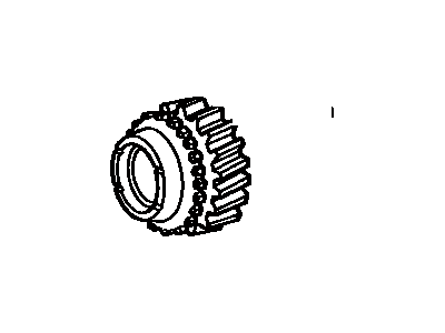 Lexus 33034-28031 Gear Sub-Assembly, 3RD