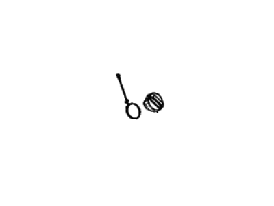 77300-12020 Lexus Cap Assy, Fuel Tank Illustration 1 of 1