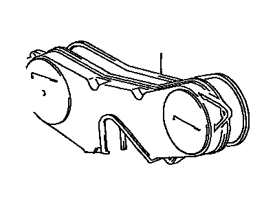 11322-0A010 Lexus Cover, Timing Belt Illustration 1 of 1