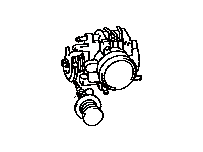 Lexus 22202-62010 DASHPOT Sub-Assembly