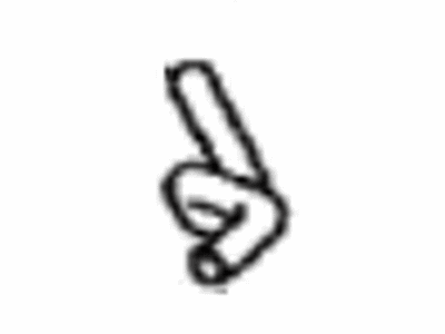 Lexus 87245-0E620 HOSE, WATER 87245-0E620 Lexus HOSE, WATER Illustration 1 of 1