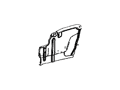 2016 Lexus NX300h Engine Cover - 51444-42040