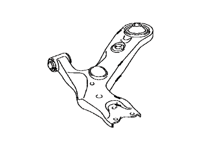 Lexus 48069-0R030 Suspension Lower Control Arm Sub-Assembly