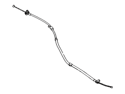 46430-33060 Lexus Cable Assembly, Parking Illustration 1 of 1