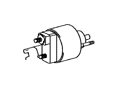 28150-66040 Lexus Switch Assembly, Magnetic Illustration 1 of 1